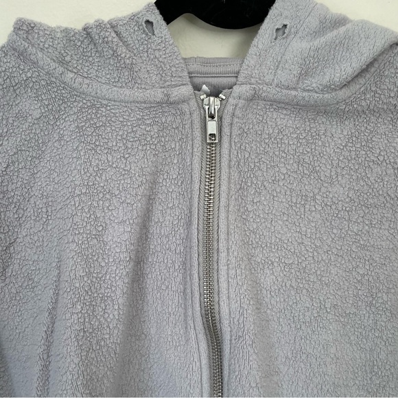 Soft Serve Clothing | Gray Zip-Up Hoodie Sweatshirt | Size Small - Picture 5 of 10